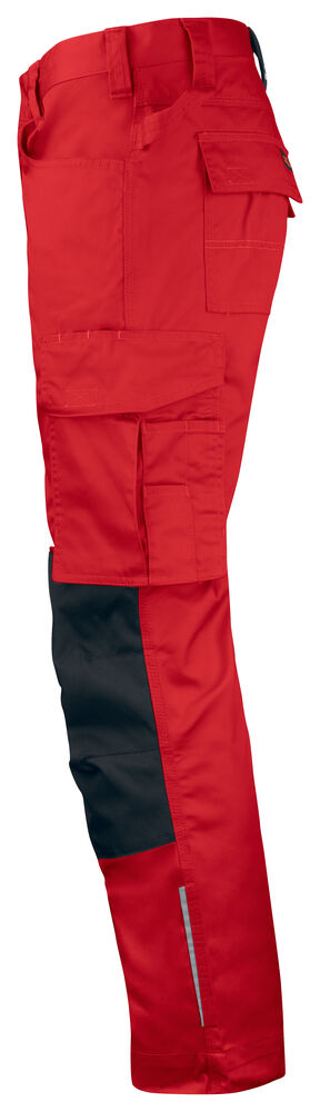 Jobman - 2321 Service Trousers Rood/Zwart C58