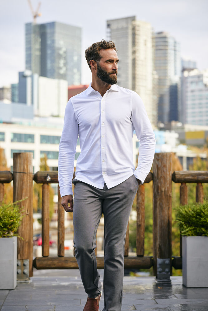 Cutter & Buck - Advantage Shirt Heren Ivy Groen M