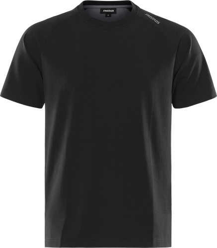 Heavy stretch T-shirt 7553 GTME - Zwart/grijs