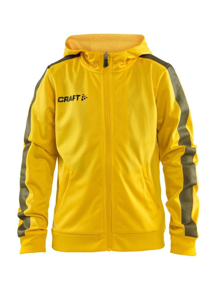 Craft - Pro Control Hood Jacket Jr - Sweden Yellow/Black