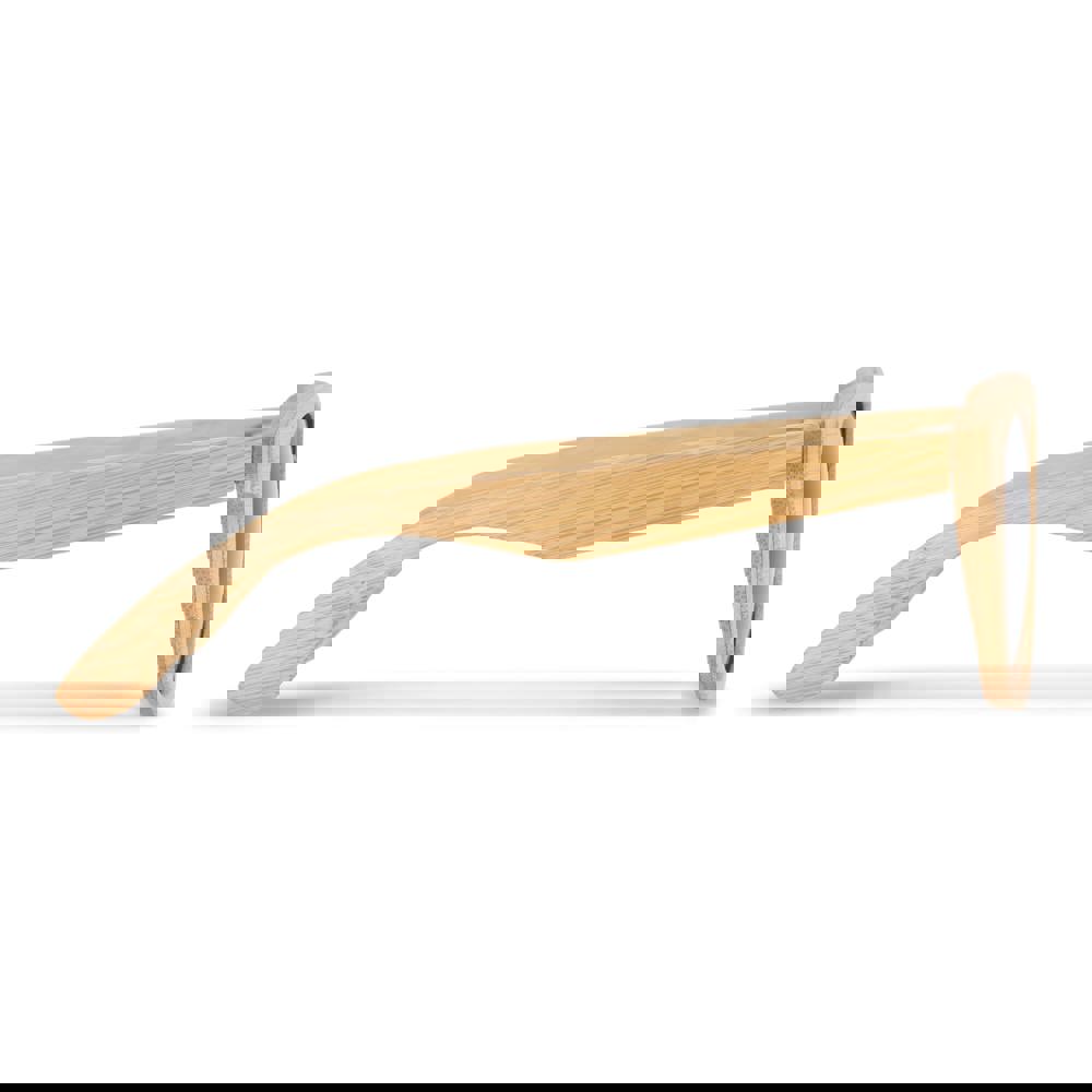 Justin bamboe zonnebril UV400