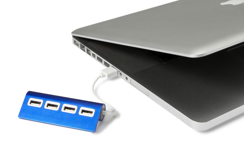 Aluminium USB hub Leo