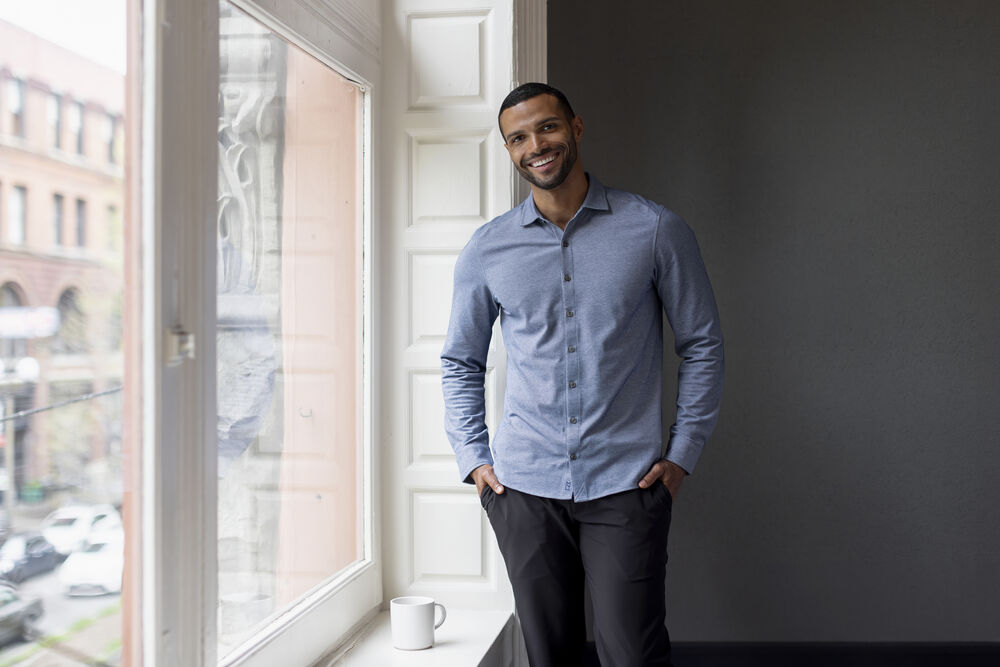 Cutter & Buck - Advantage Shirt Heren Ivy Groen M