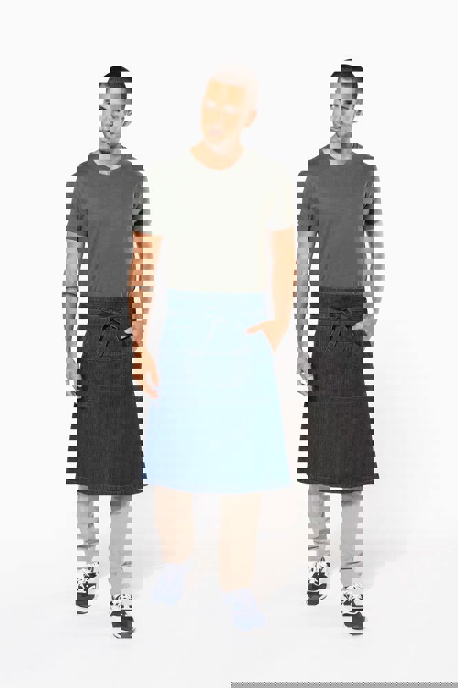 K887 - Katoenen lang schort