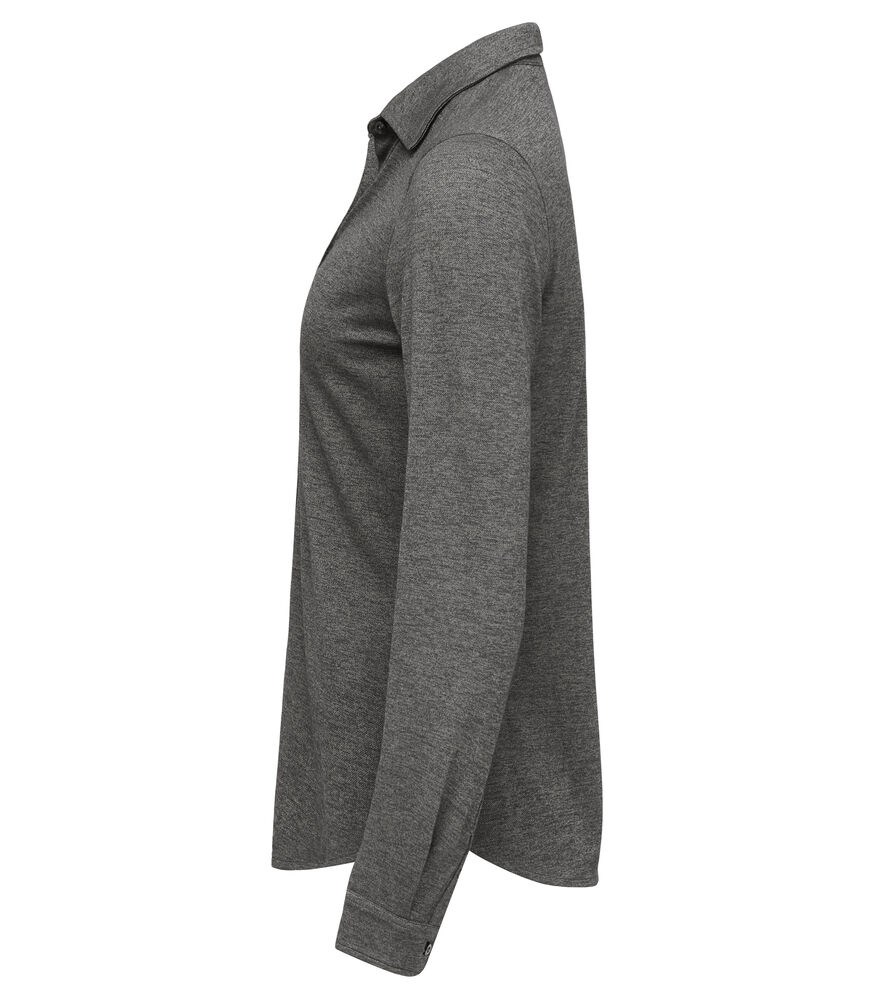 Cutter & Buck - Advantage Shirt Dames Antraciet Mélange XS