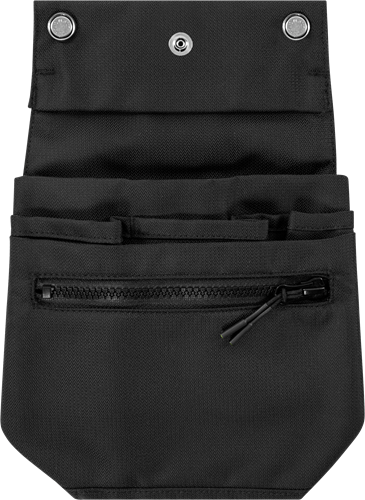 Loshangende zak die onderdeel is van de Fristads Flex oplossing, ontworpen met verschillende vakken en een zak met rits. Door de spijkerzak met magnetische knopen aan de werkbroek te bevestigen, kun je de broek naar wens afstemmen. Gemaakt van 100% CORDUR