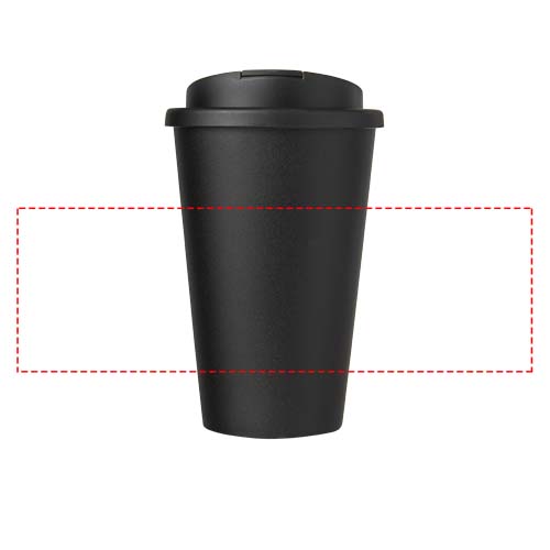 Americano® Eco 350 ml gerecyclede beker met spill-proof deksel