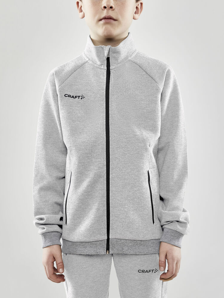 Craft - CORE Soul Full Zip Jacket Jr Grey Melange 146/152