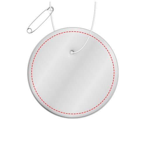 RFX™ H-09 ronde reflecterende pvc hanger