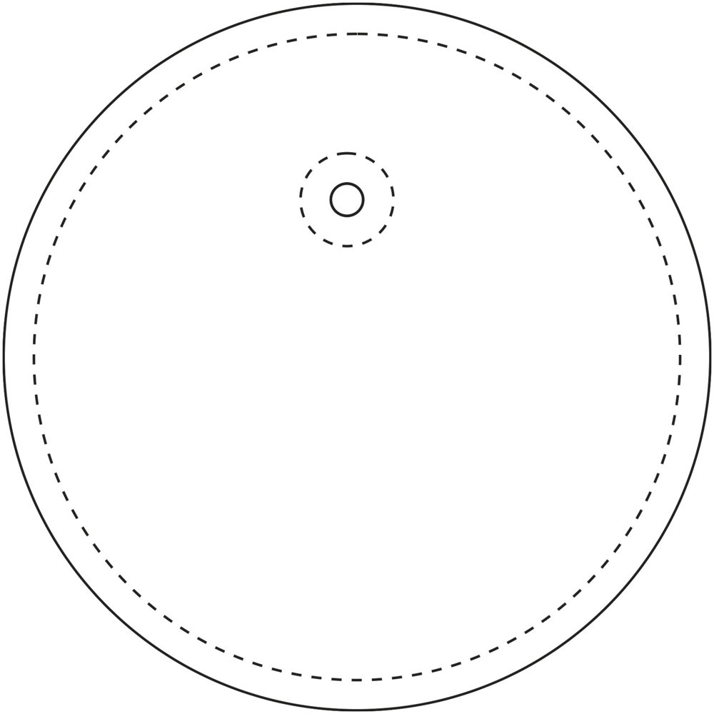 RFX™ H-09 ronde reflecterende TPU hanger