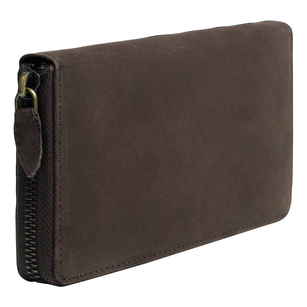 LADY - Echt lederen damesportemonnee