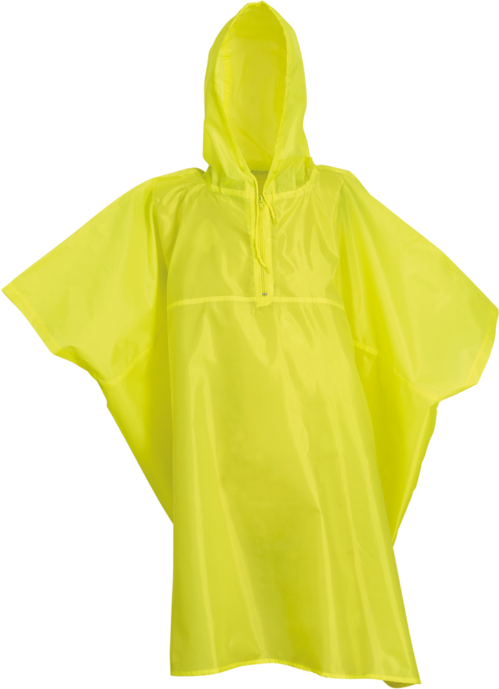 YHVS470 - Lichtgewicht poncho - Yellow