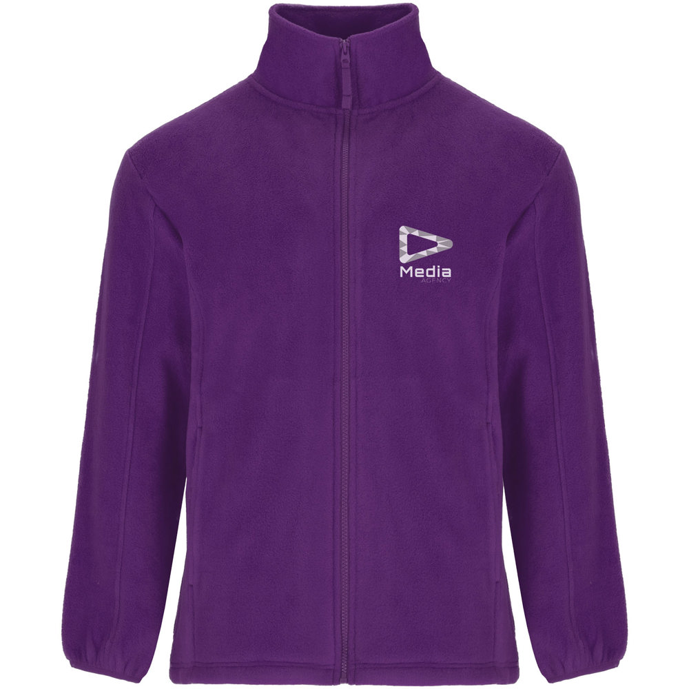 Artic fleece herenjack met volledige rits