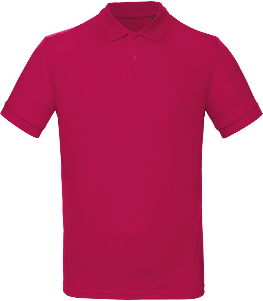 - Men's organic polo shirt - Sorbet