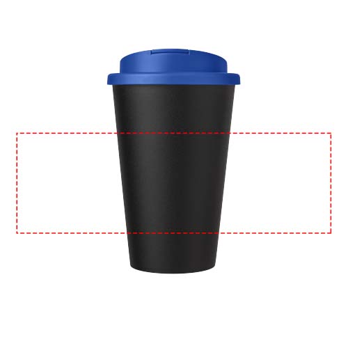 Americano® Eco 350 ml gerecyclede beker met spill-proof deksel
