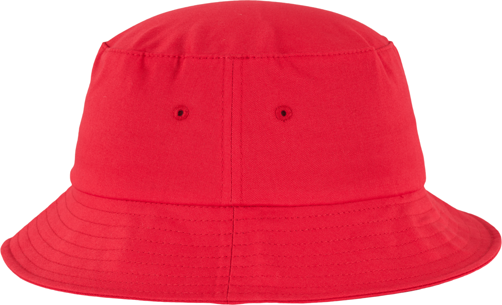 FL5003 - Katoenen bob Flexfit - red
