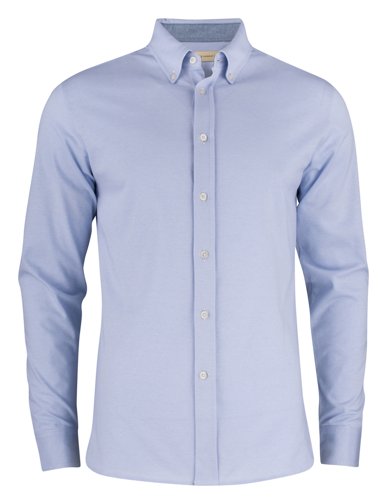 Burlingham Hemd Heren - lichtblauw