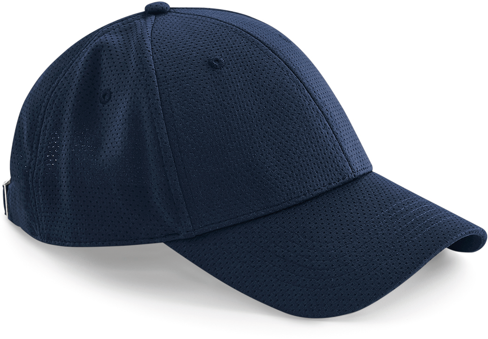 B196 - Air mesh 6 panel Cap - Navy
