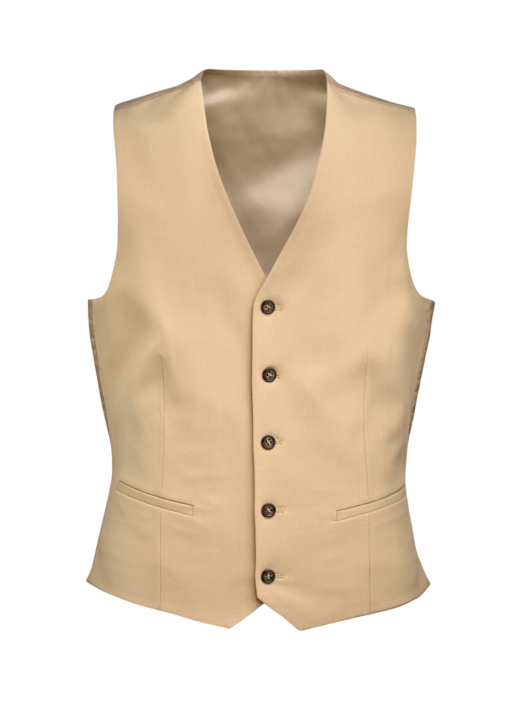 BT1914 - Herengilet George, getailleerde snit - Sand