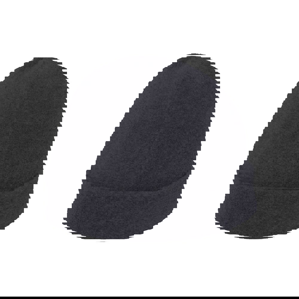 Fleece muts 4 panelen - Donkergrijs (PMS Cool Grey 11c) / Donkergrijs