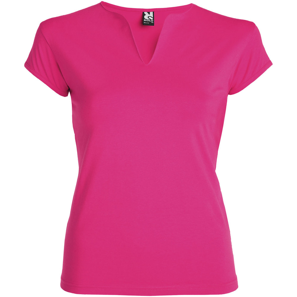 Belice damesshirt met korte mouwen - Rosette