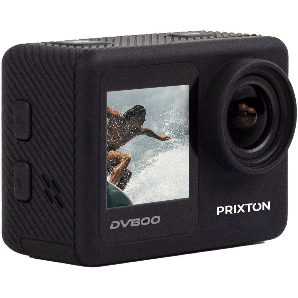 Prixton DV800 5K actiecamera met dubbel scherm