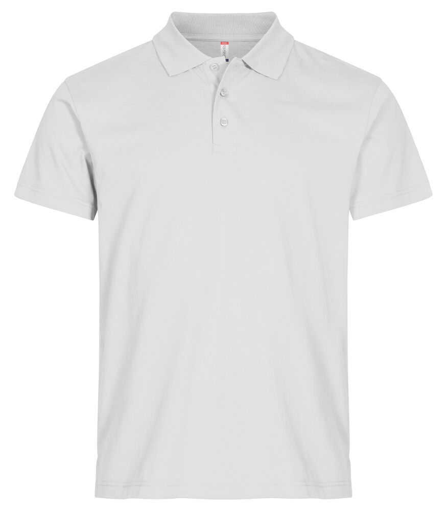 Clique - Basic Polo - Wit