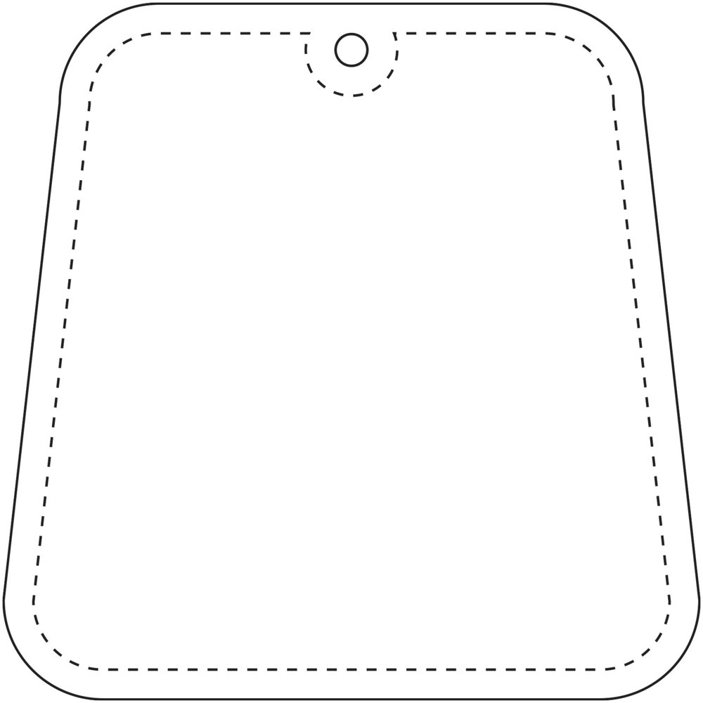 RFX™ H-09 reflecterende pvc hanger met trapezium