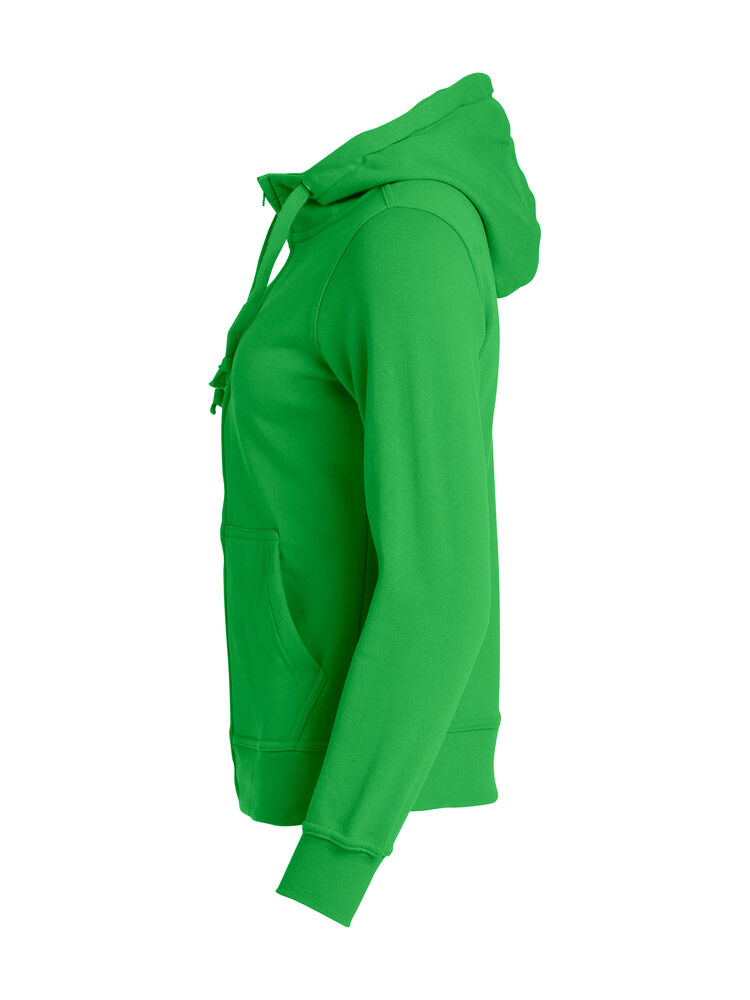 Clique - Basic Hoody Full Zip Women Appel-groen XL