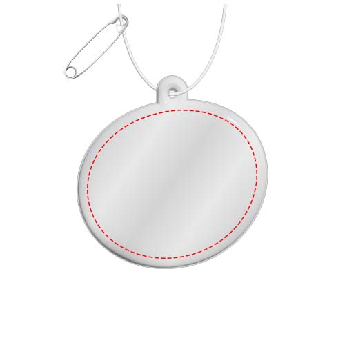 RFX™ H-09 ovale reflecterende TPU hanger
