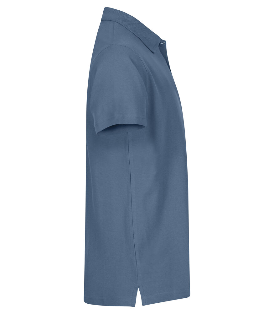 Clique - Basic Polo Staalblauw 4XL
