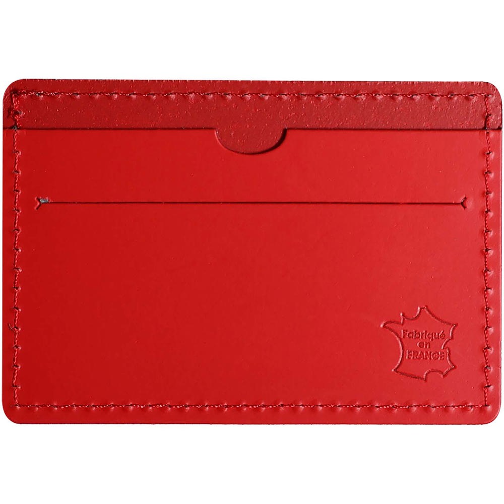 Citizen Green Tintin gerecyclede leren kaarthouder - Rood