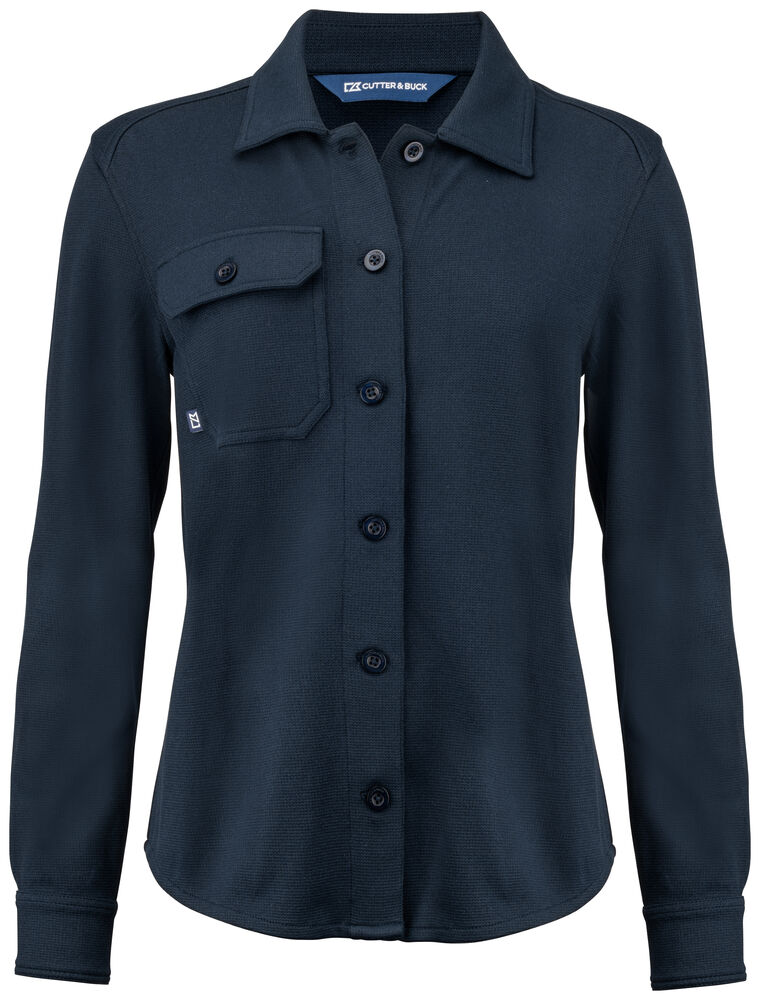 Cutter & Buck - Advantage Leisure Shirt Dames Dark Navy S