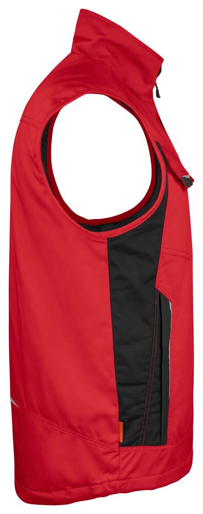 Jobman - 7517 Service Vest Lined Rood XXL