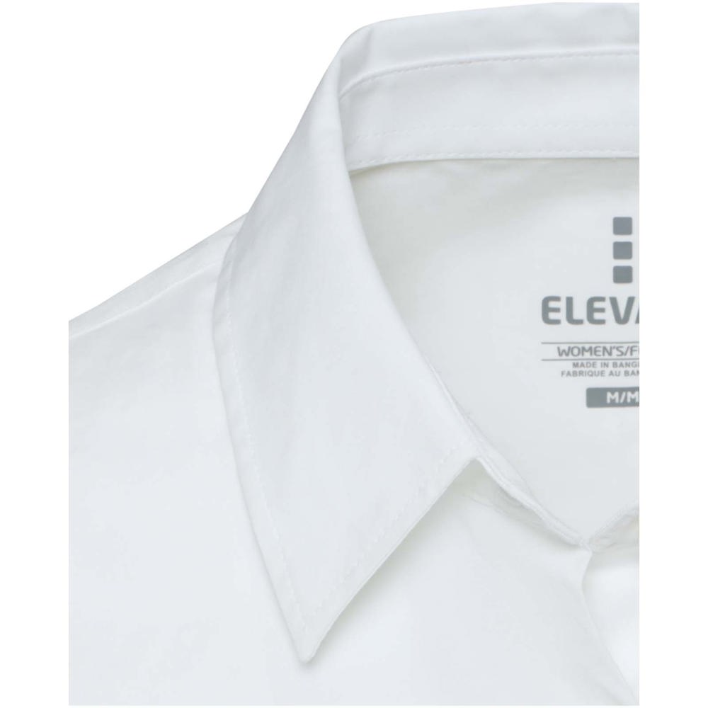 Carnelian poplin damesshirt