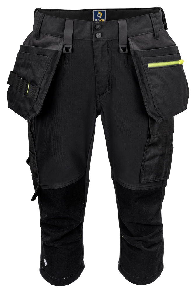 5557 STRETCH PIRATENBROEK MET KNIEZAKKEN EN SPIJKERZAKKEN