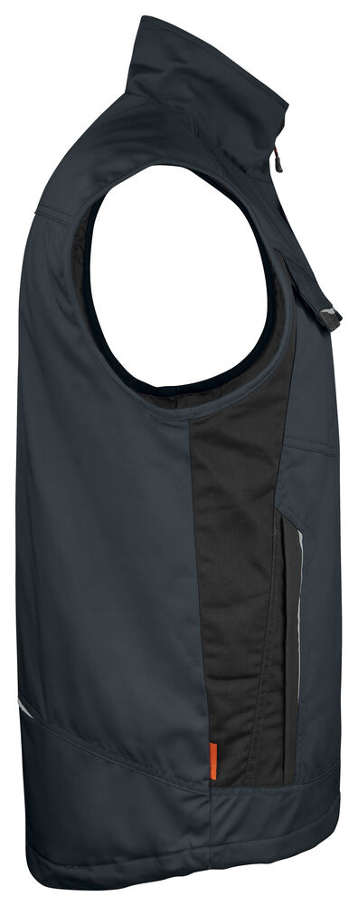 Jobman - 7517 Service Vest Lined Zwart XL