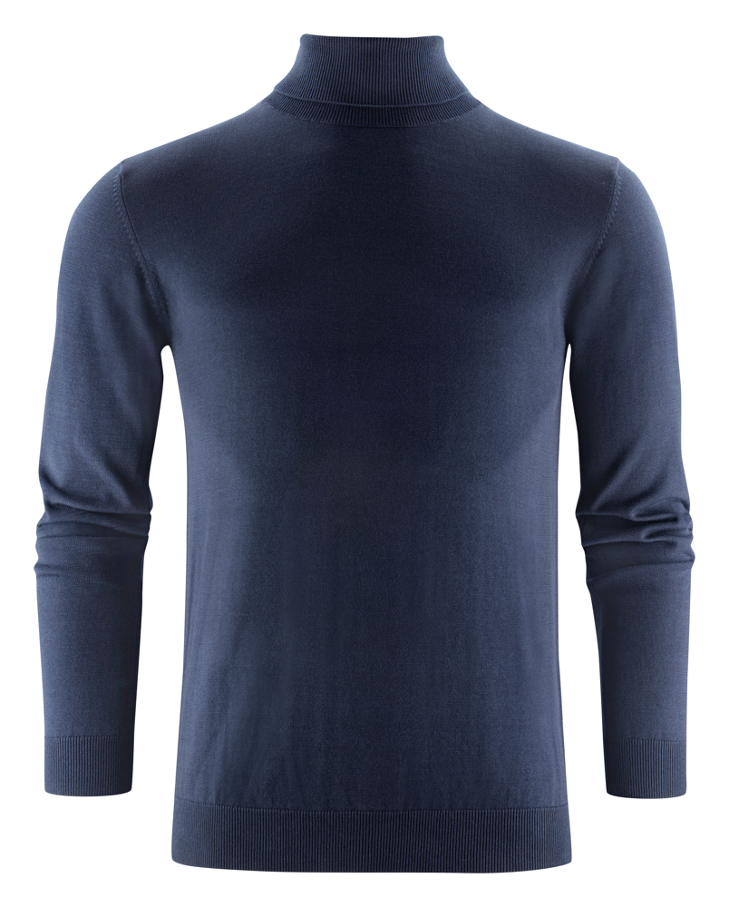 Ashland Turtle Gebreide Sweater Heren - Marine