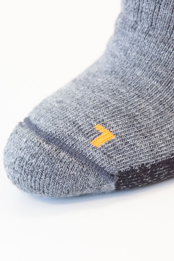 Jobman - 9598 Merino Sock Heavy Donkergrijs/Zwart 46