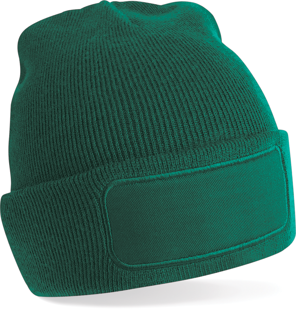 B445 - Original Patch Beanie - Bottle Green