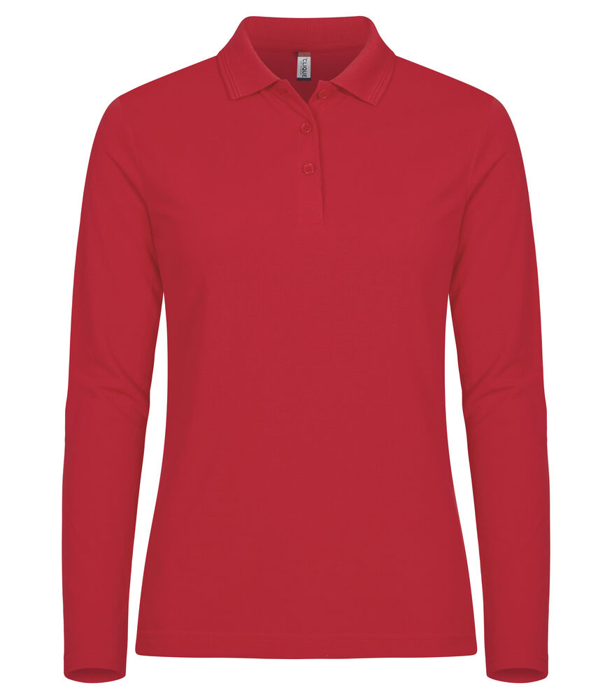 Clique - Manhattan L/S Women - Rood