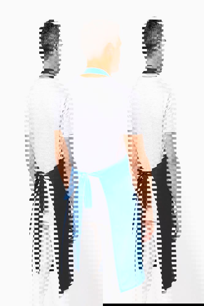 K8007 - Schort met zak van biologisch katoen