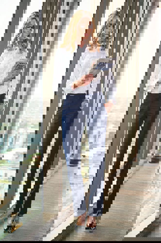 BT2234 - Slim fit pantalon Genoa