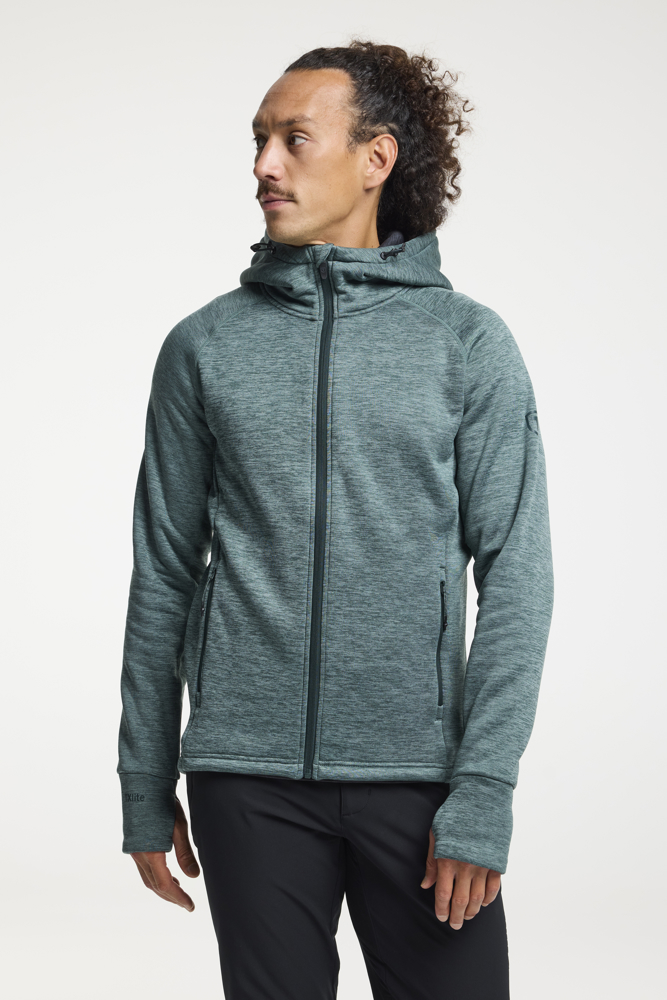 TXlite Hoodie Zip Men - groen