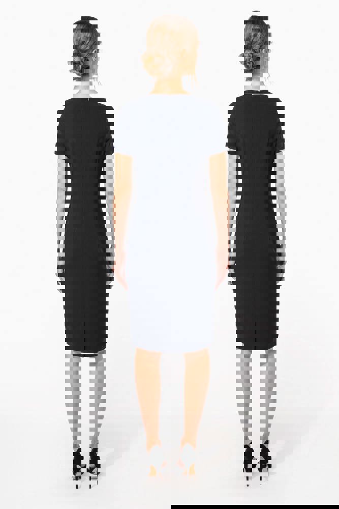 K500 - Jurk met korte mouwen