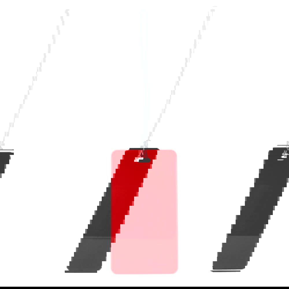 Bagagelabel - rood