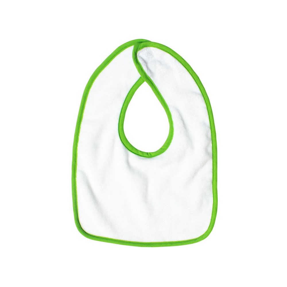 Baby bib - limoengroen