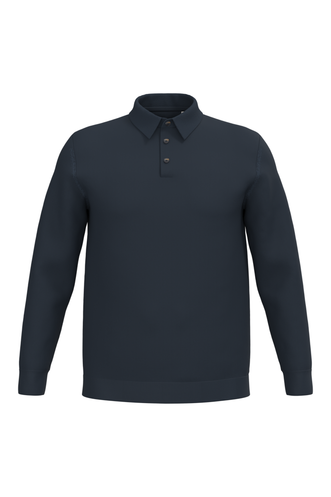 SP204 - Ecologische herenpolo met lange mouwen