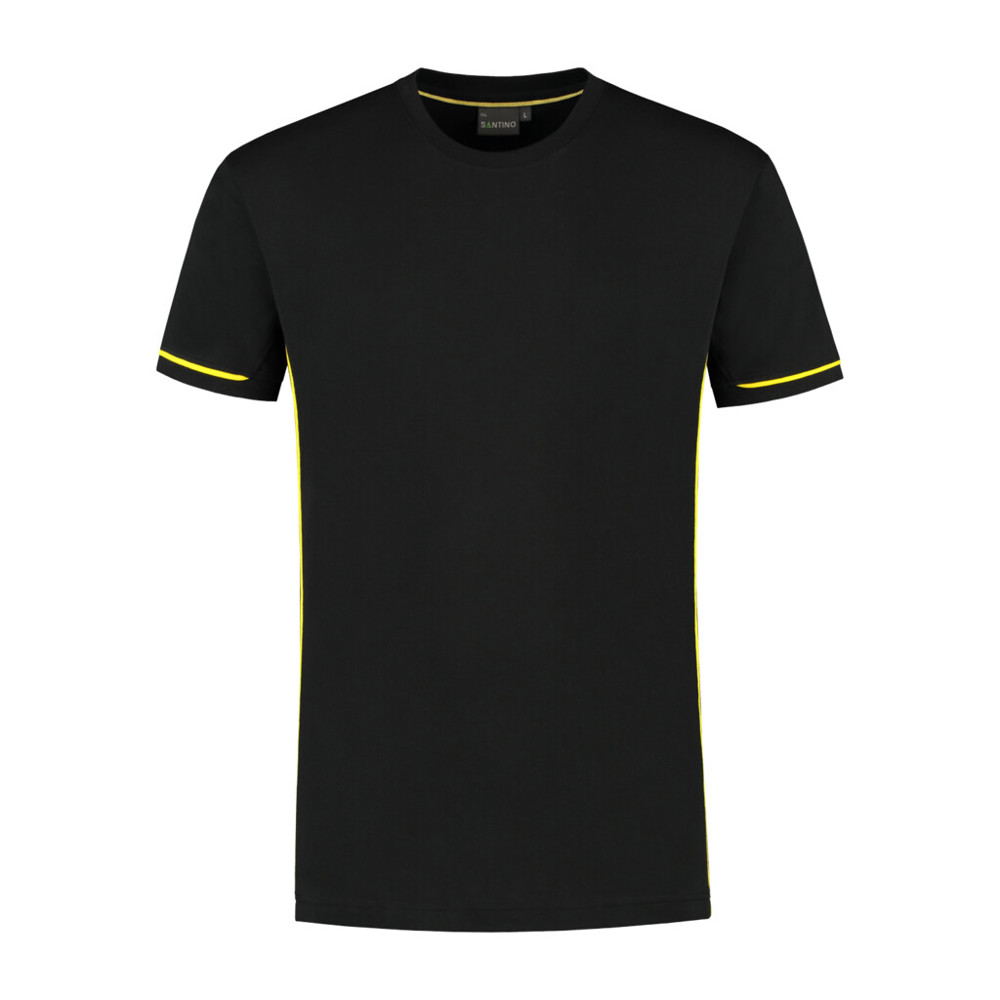 Santino T-shirt Cal - Black / Yellow