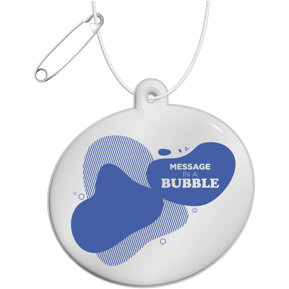 RFX™ H-09 ovale reflecterende TPU hanger